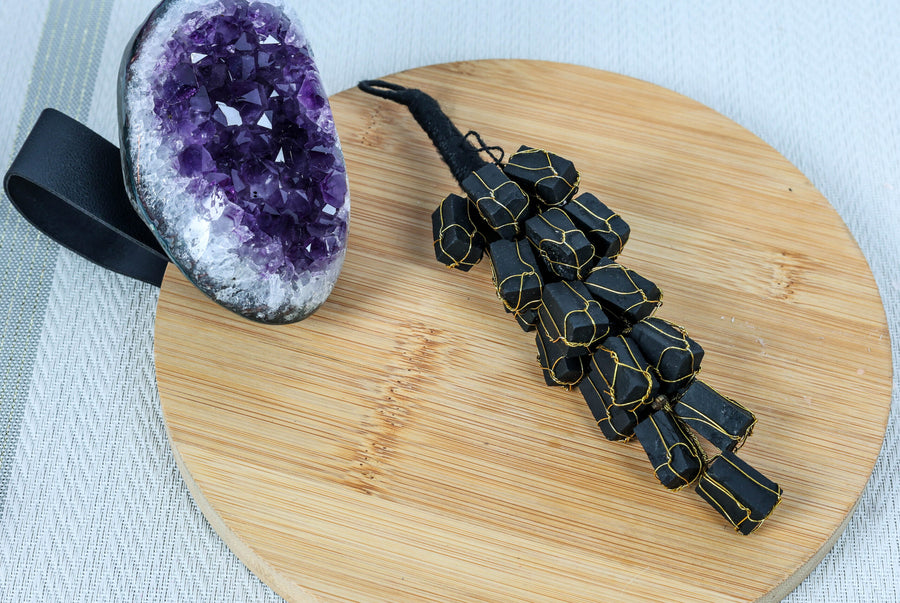 Black Tourmaline Hanger
