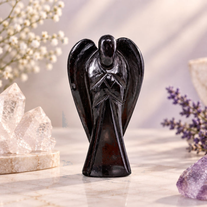 Black Tourmaline Angel