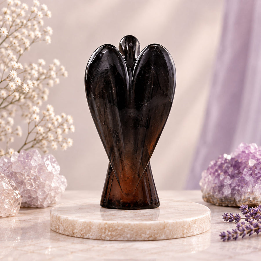 Black Tourmaline Angel