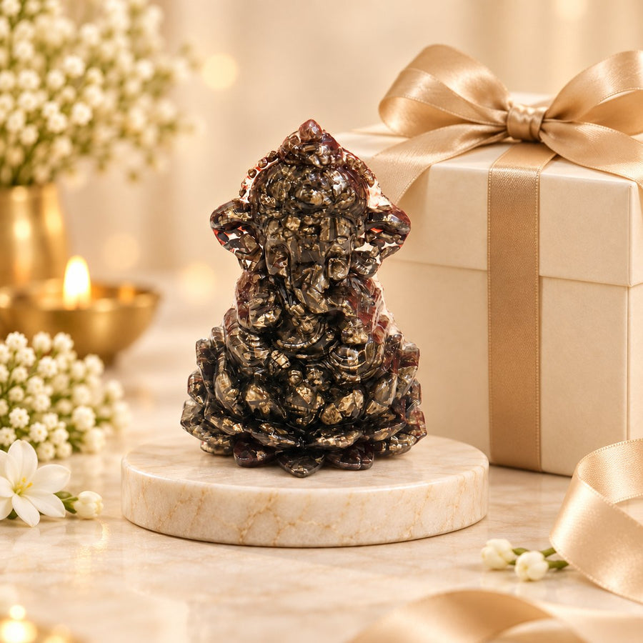 Hematite Crystal Ganesha