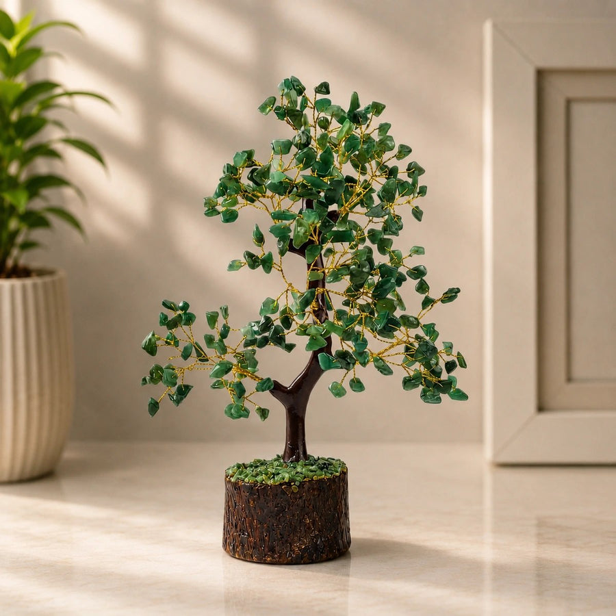 Green Aventurine Tree