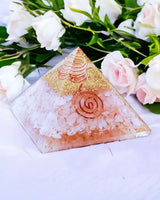 Rose Quartz Pyramid