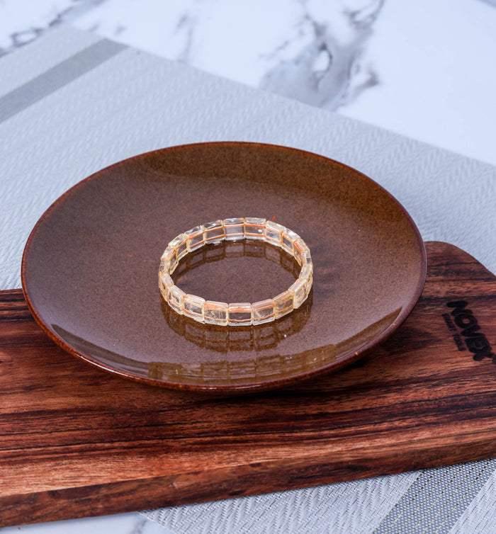 Citrine Bracelet (Pyramid-Cut)