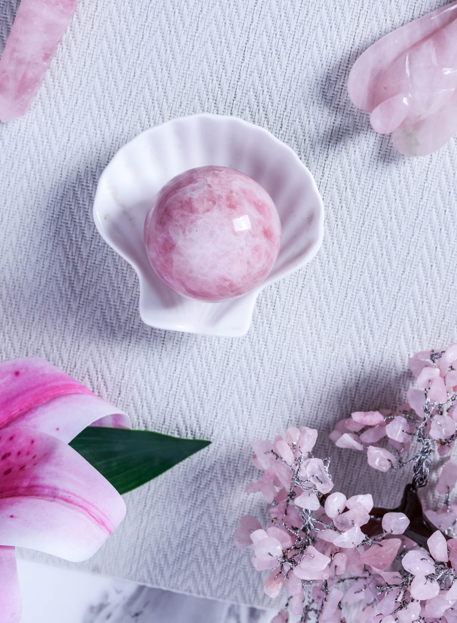 Rose Quartz Ball