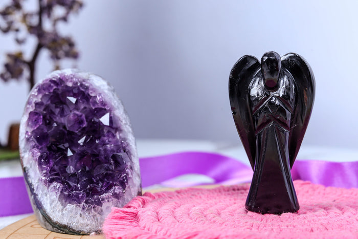 Black Tourmaline Angel