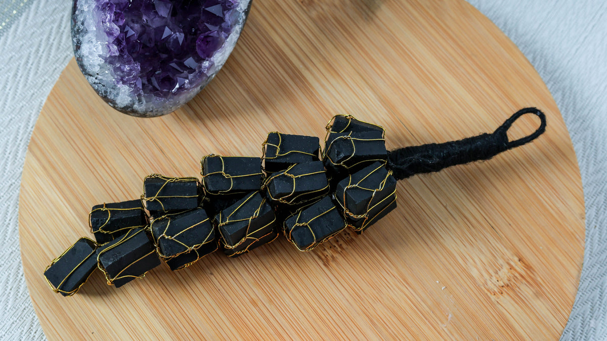 Black Tourmaline Hanger