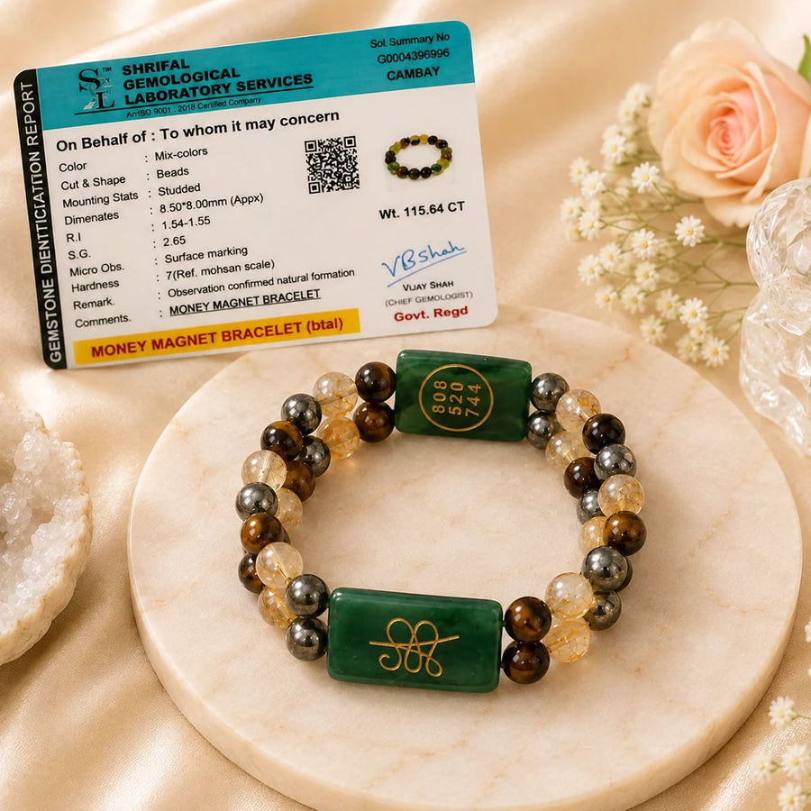 Money Magnet Bracelet (Double Chain)