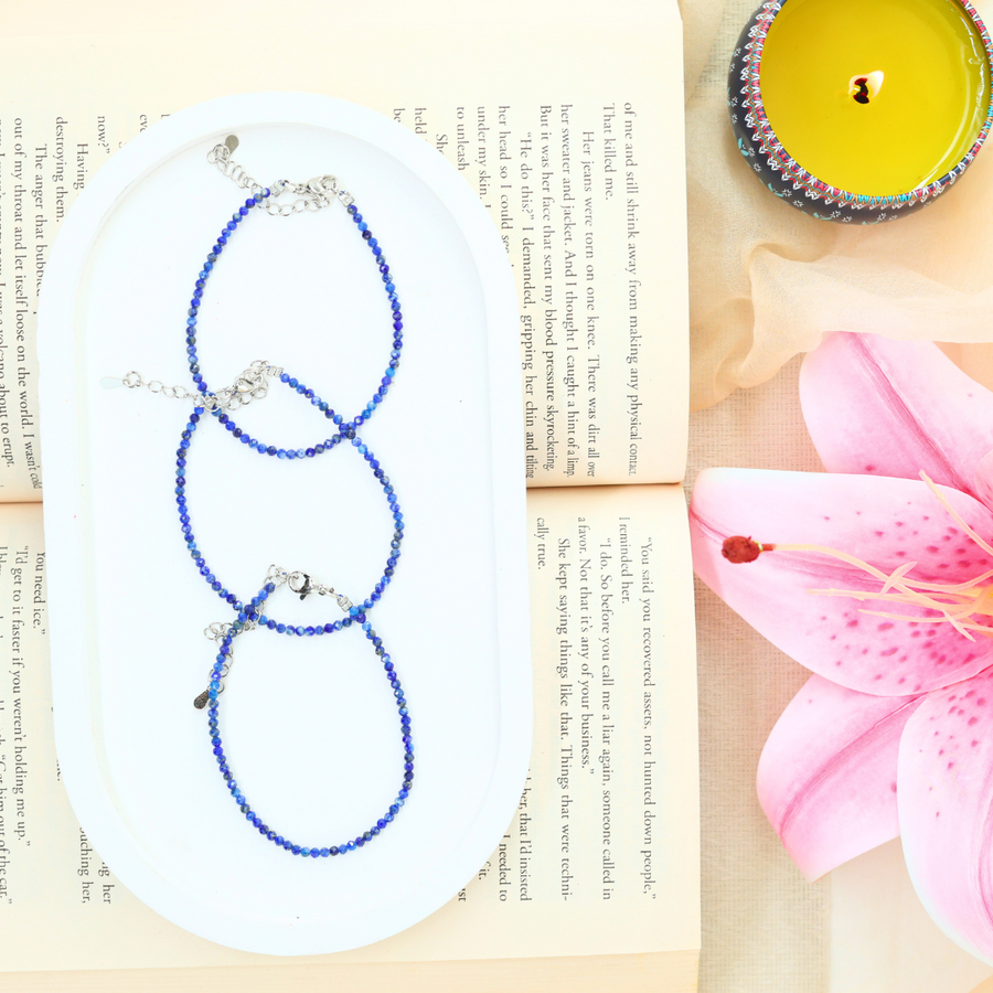 Lapis Lazuli Bracelet Small Beads