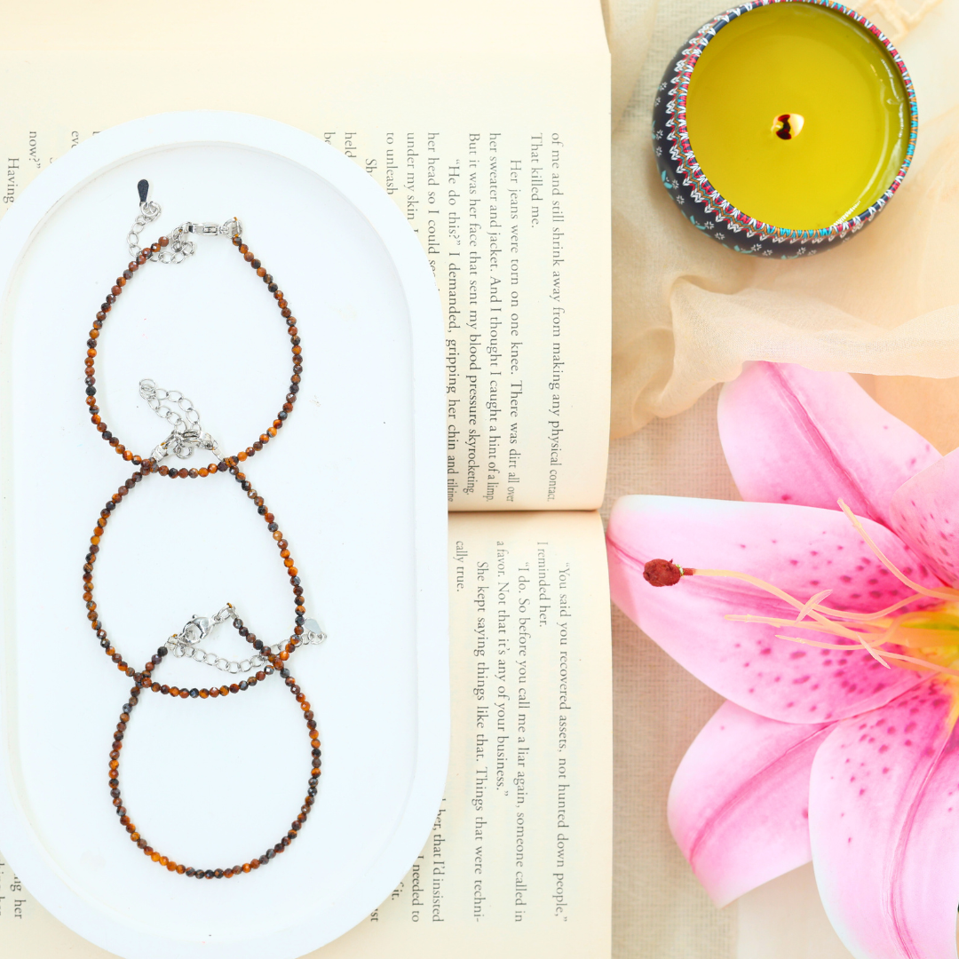 Adjustable Tiger’s Eye Bracelet