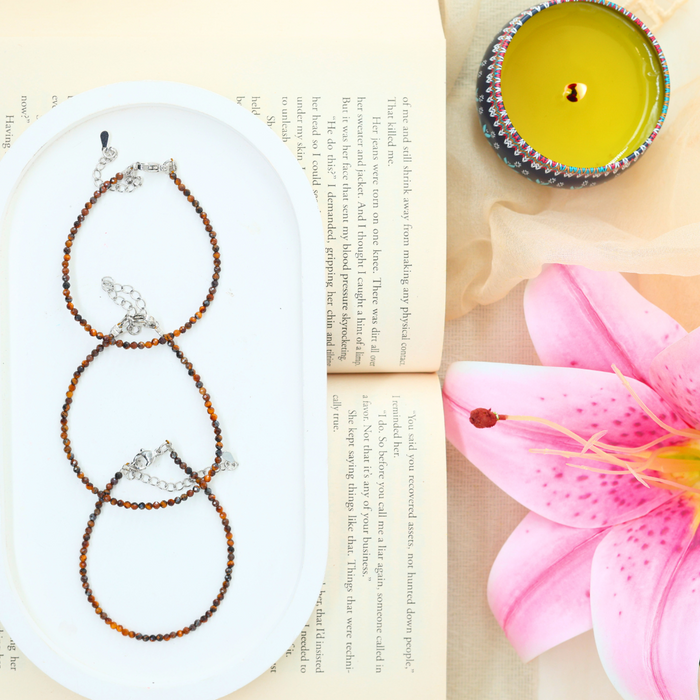 Adjustable Tiger’s Eye Bracelet