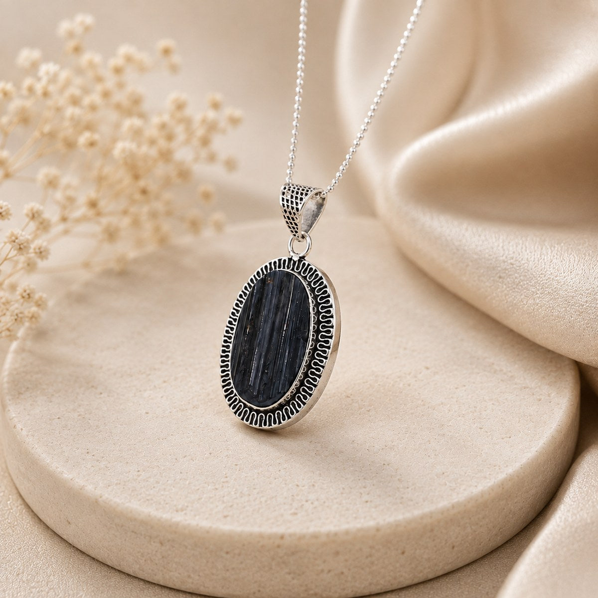 Black Tourmaline Pendant