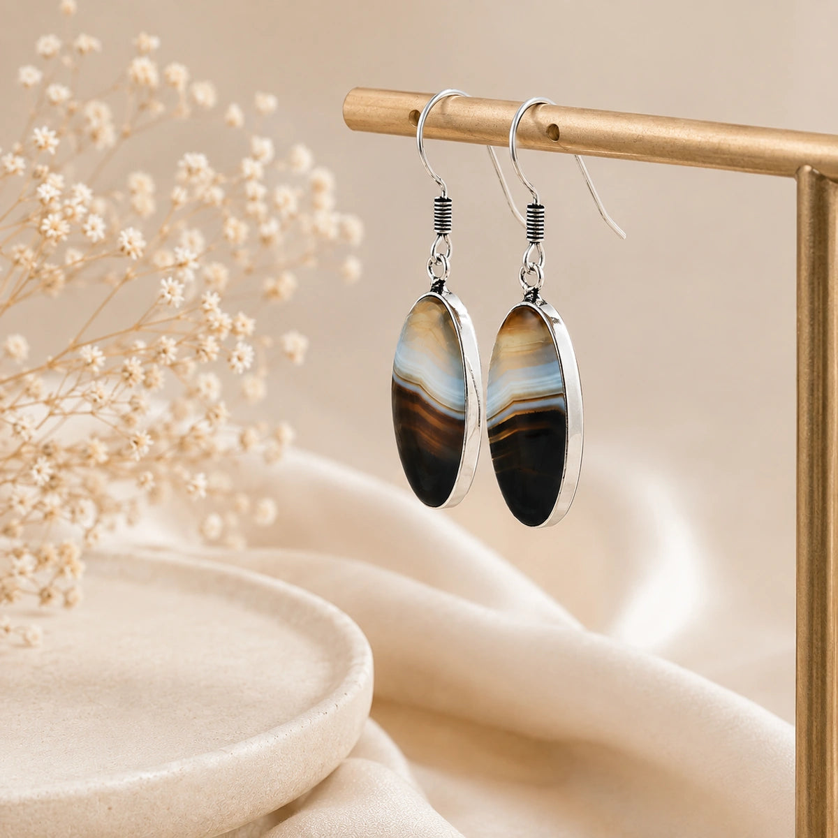 Sulemani Hakik Earring