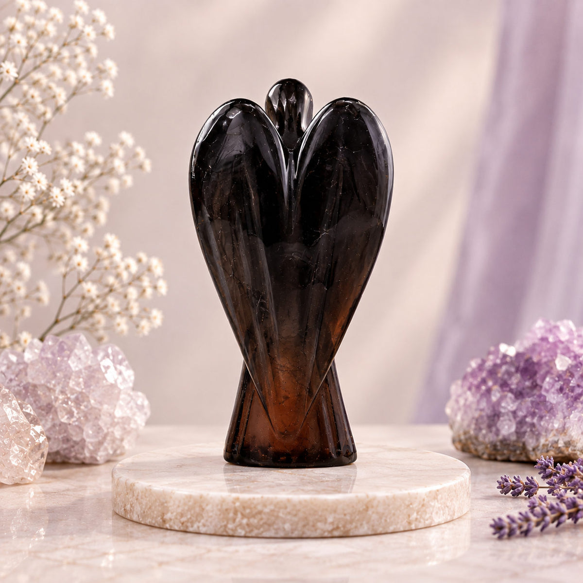 Black Tourmaline Angel