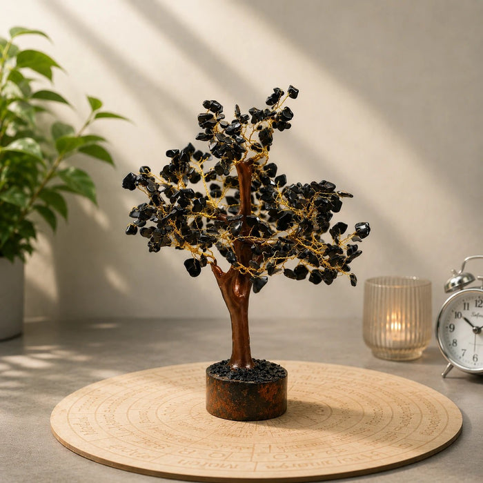 Black Tourmaline Tree (300 Beads)