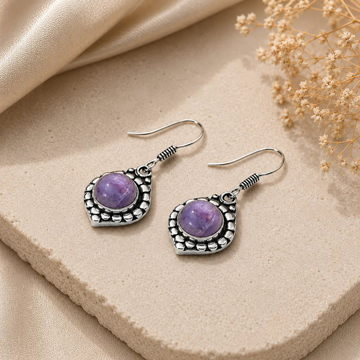 Amethyst Earring