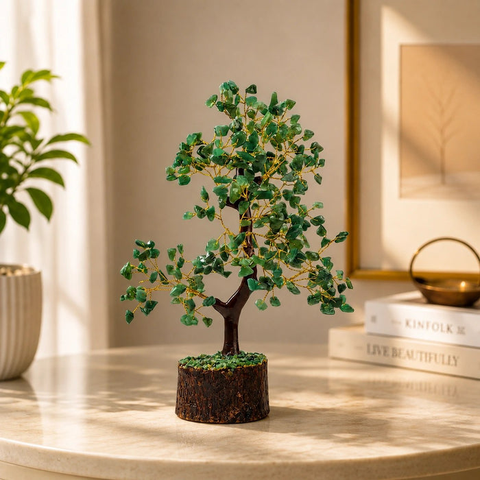 Green Aventurine Tree