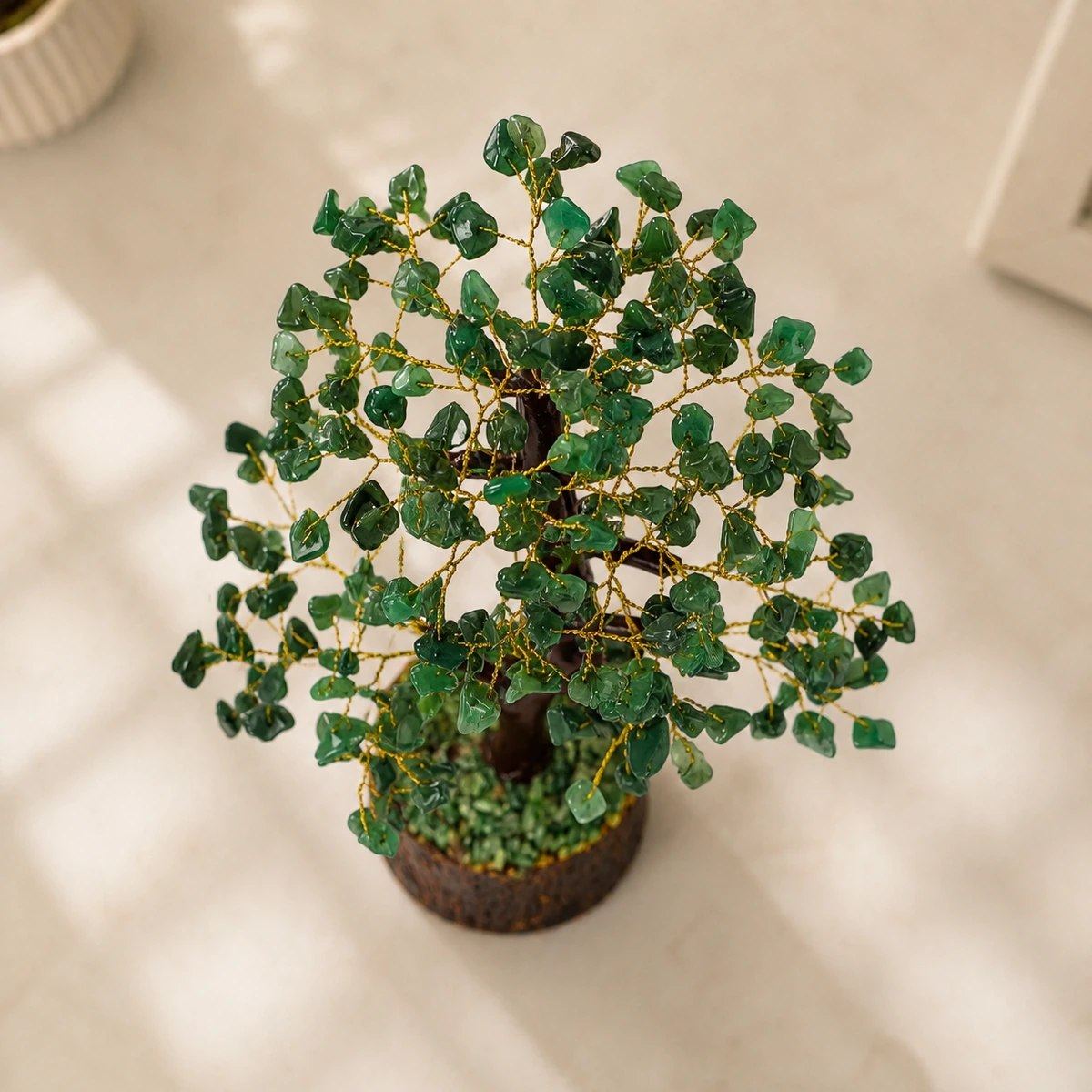 Green Aventurine Tree