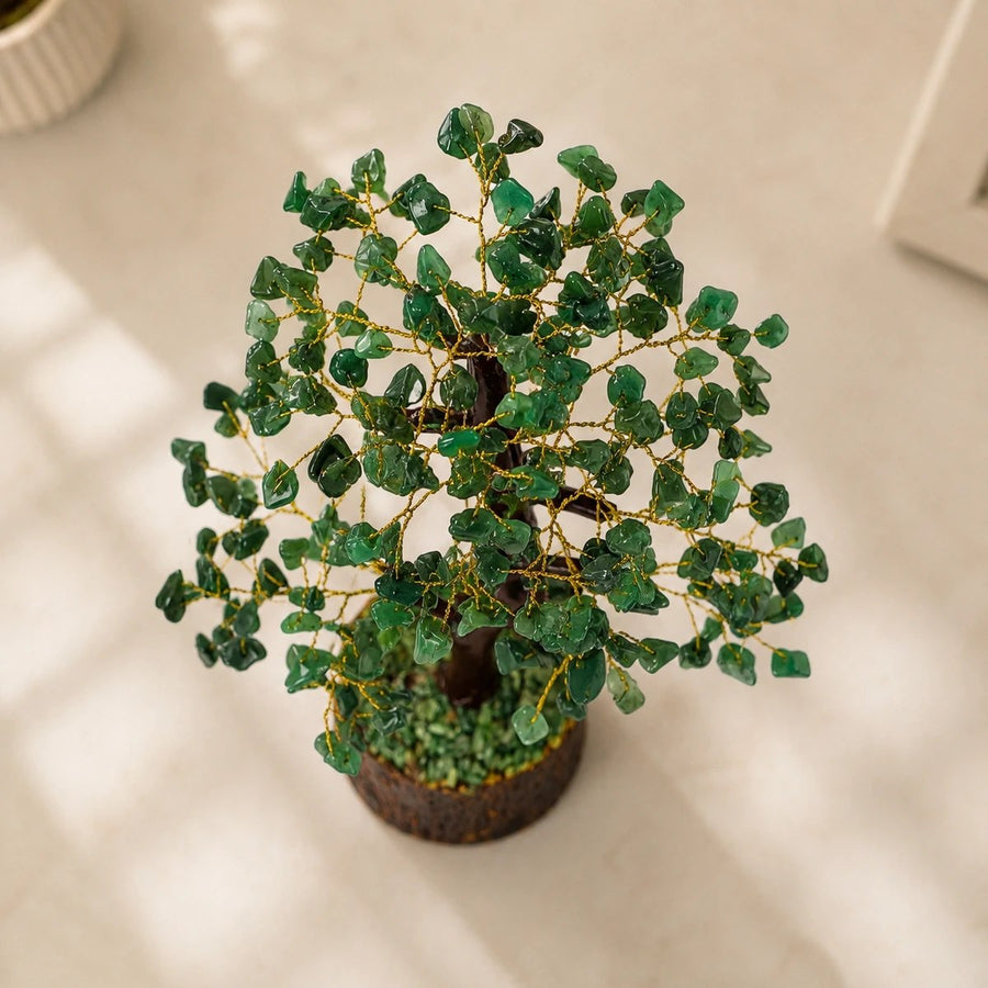 Green Aventurine Tree