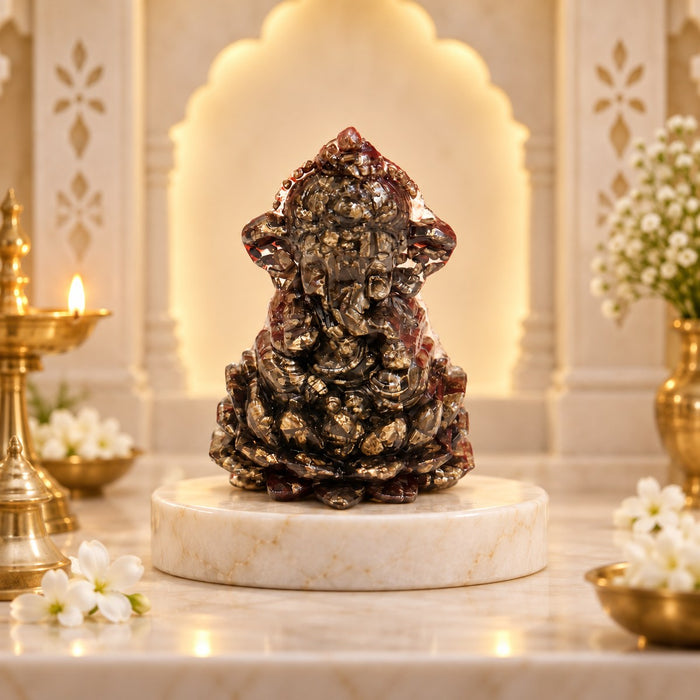 Hematite Crystal Ganesha