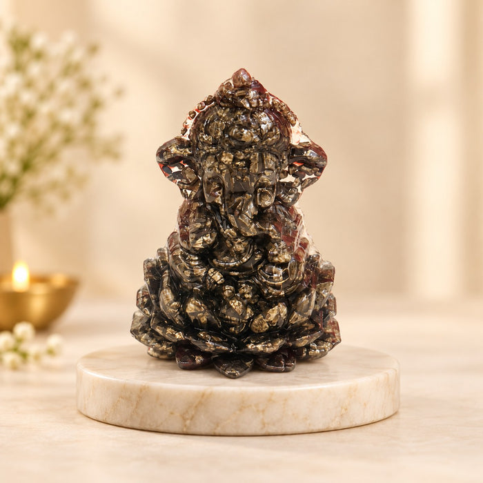 Hematite Crystal Ganesha
