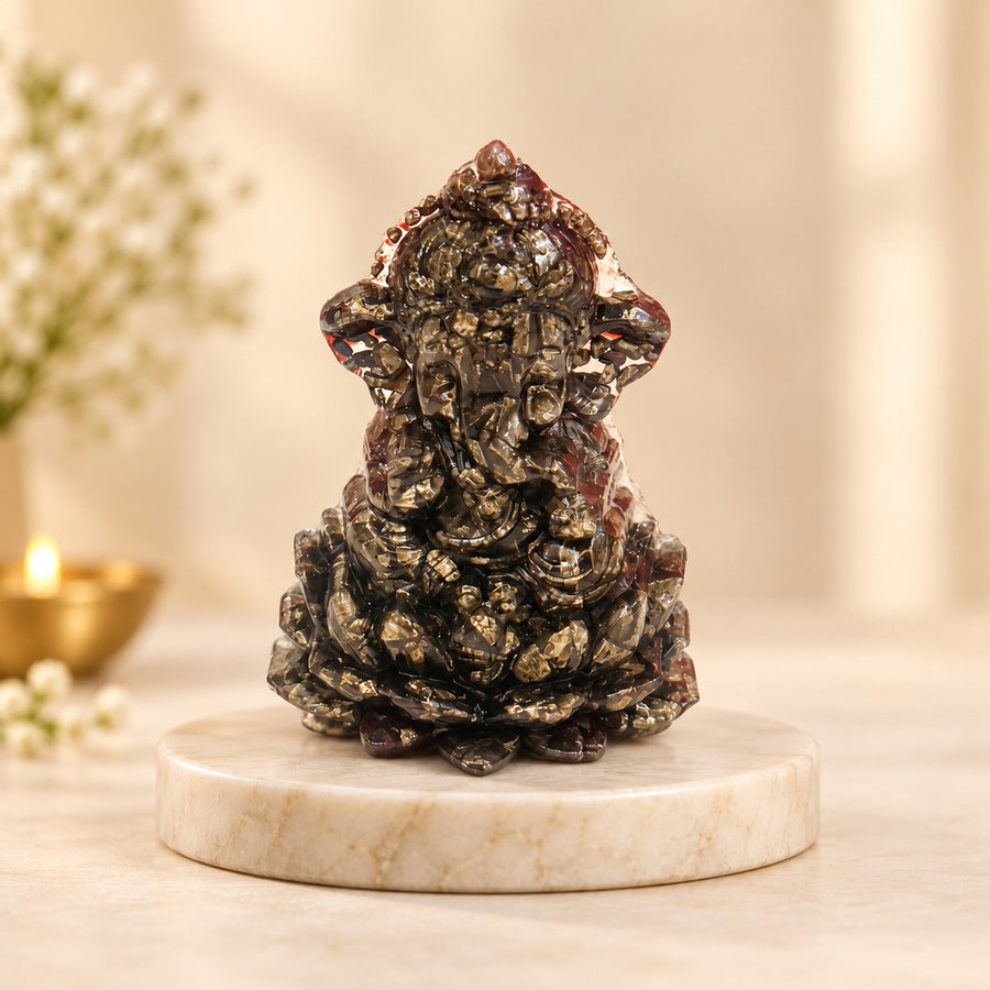 Hematite Crystal Ganesha