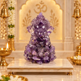 Amethyst Crystal Ganesha