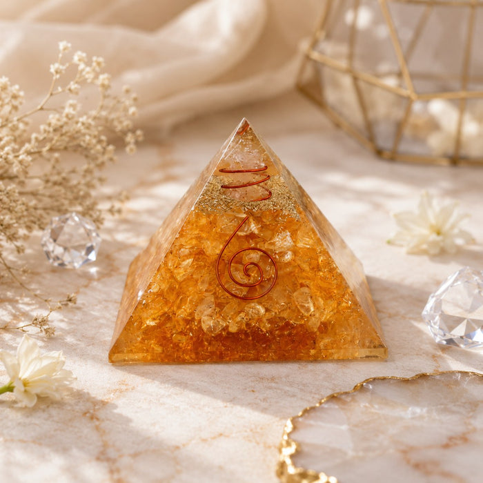 Citrine Pyramid