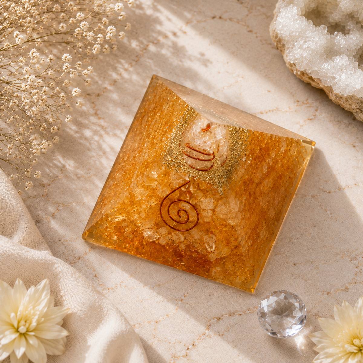 Citrine Pyramid