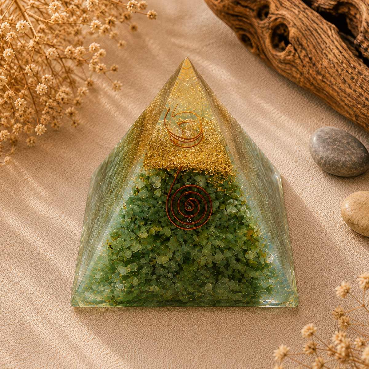 Green Aventurine Pyramid