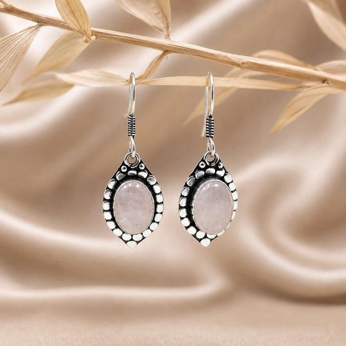 Rose Quartz Earring