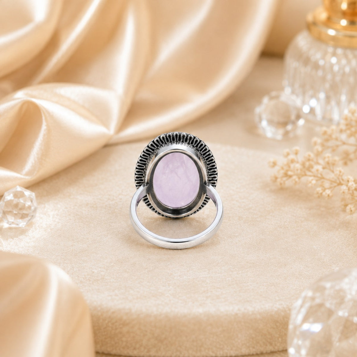 Rose Quartz Ring