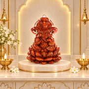 Red Jasper Crystal Ganesha