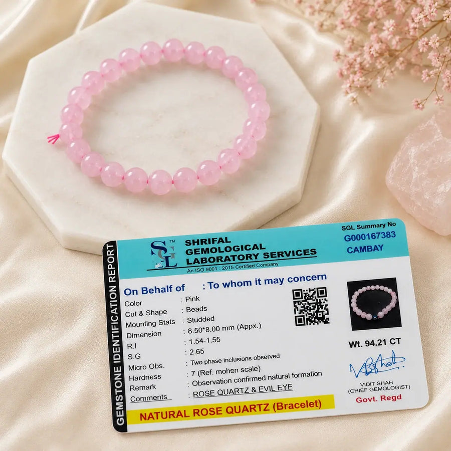 Rose Quartz Bracelet