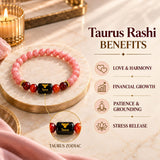 Taurus Zodiac Bracelet (वृषभ राशि)