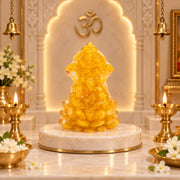 Citrine Crystal Ganesha