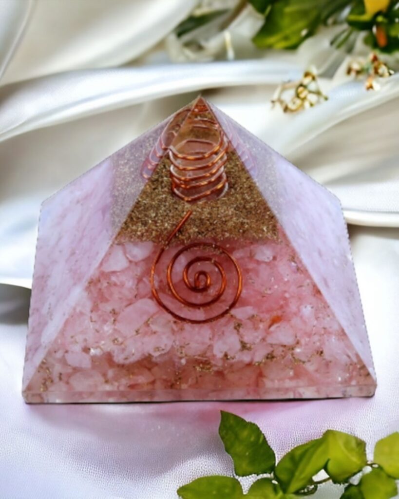 Rose Quartz Pyramid