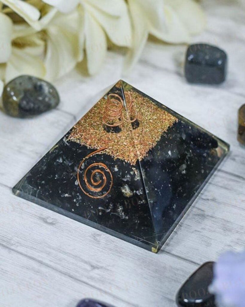 Black Tourmaline Pyramid