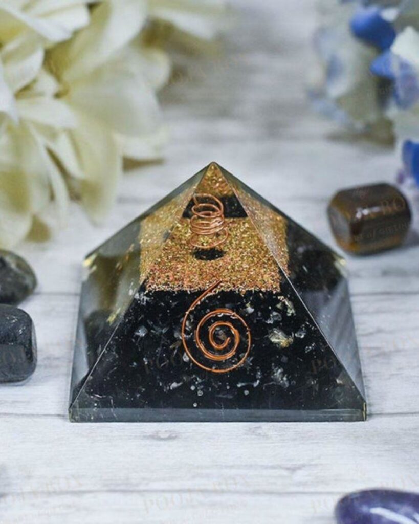 Black Tourmaline Pyramid