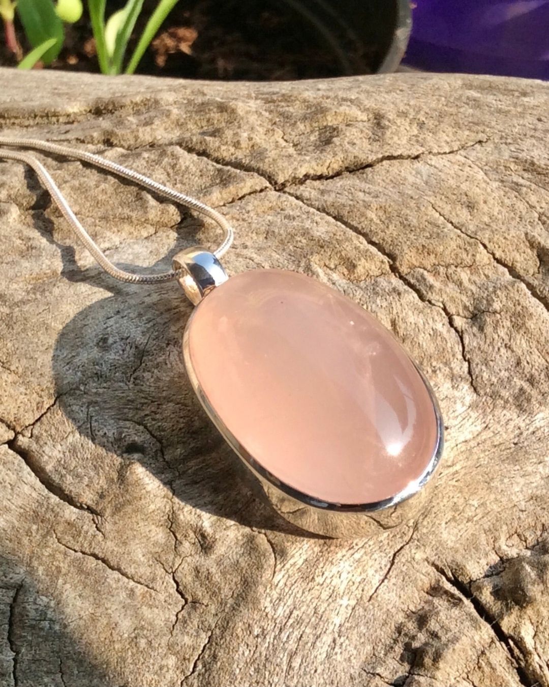 Rose Quartz Pendant