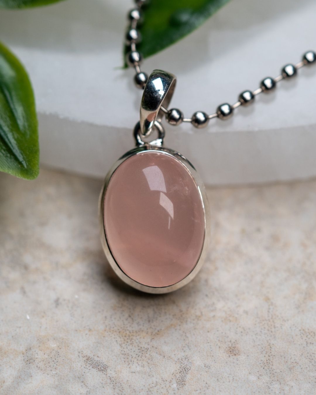 Rose Quartz Pendant