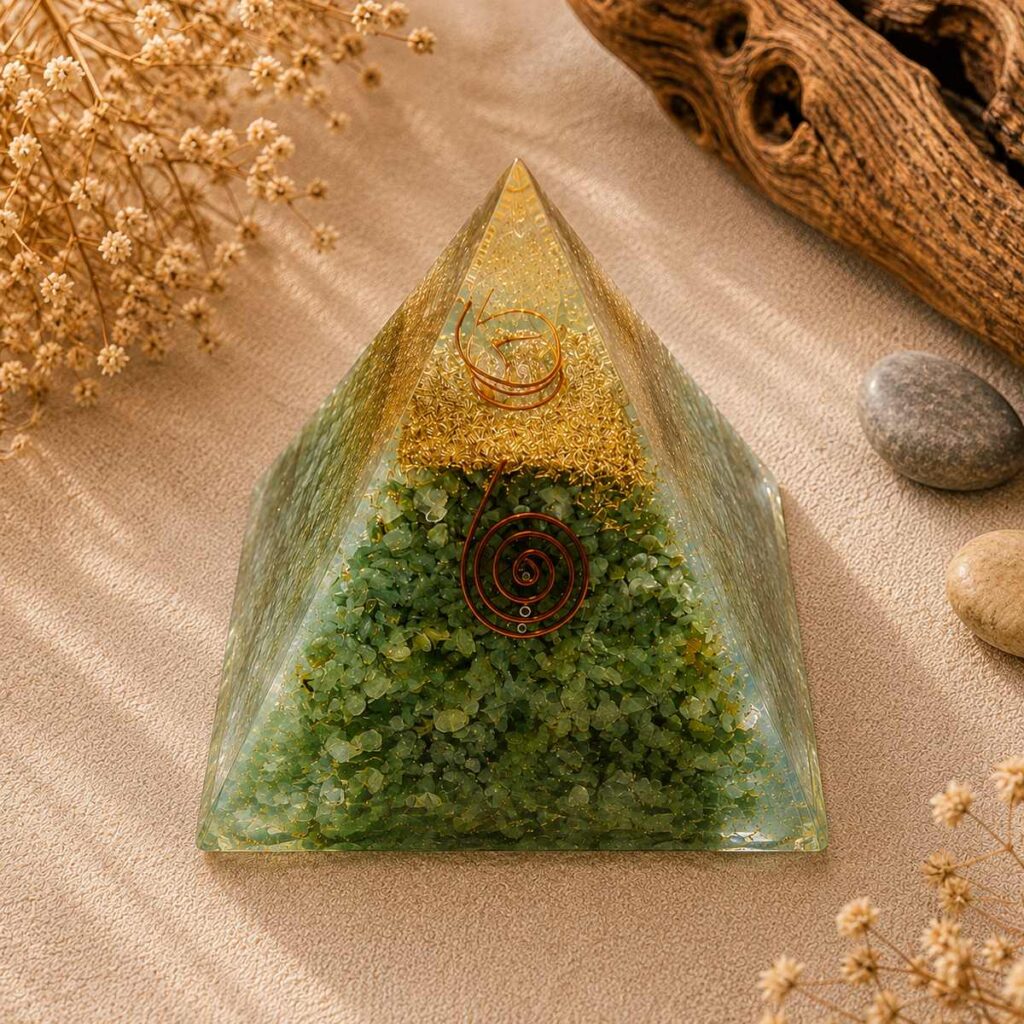 Green Aventurine Pyramid – image 1
