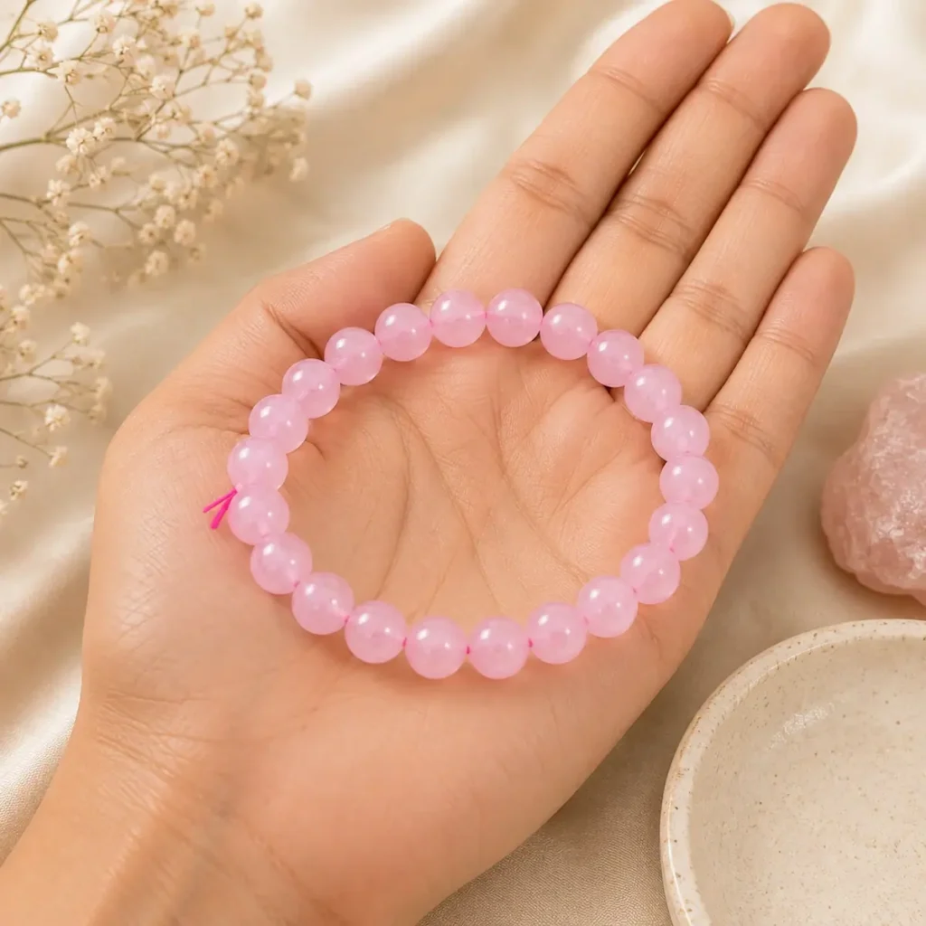 Rose Quartz Bracelet – image 1