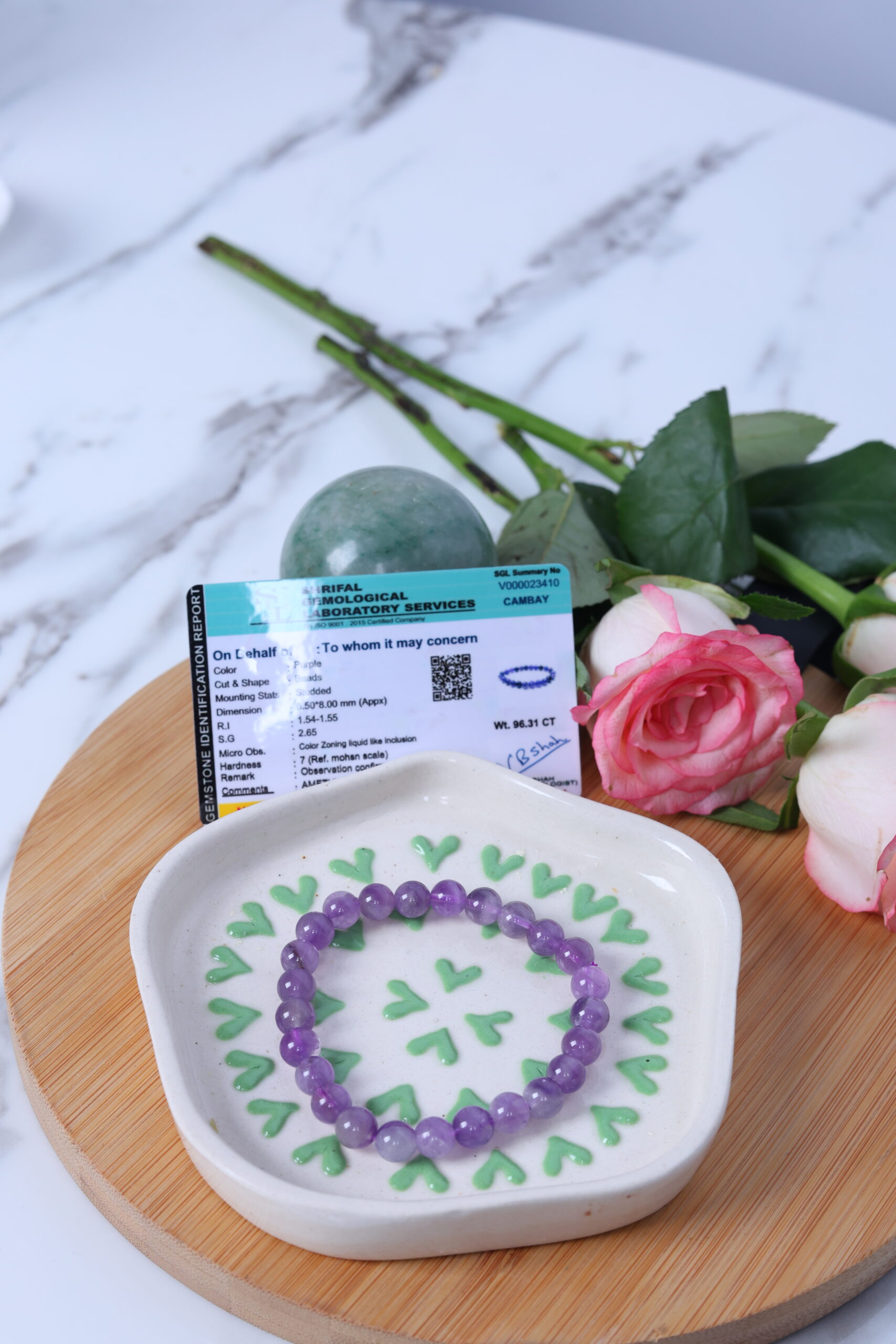 Amethyst Bracelet - Image 5