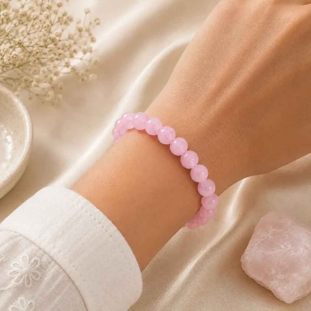 Rose Quartz Bracelet – image 1