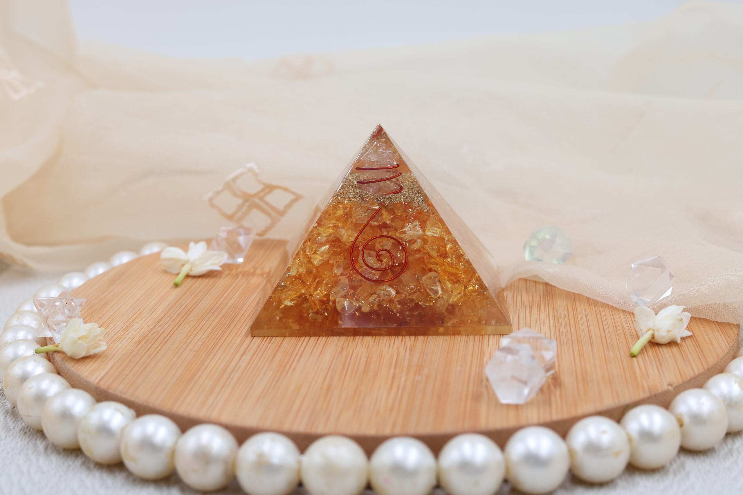 Citrine Pyramid