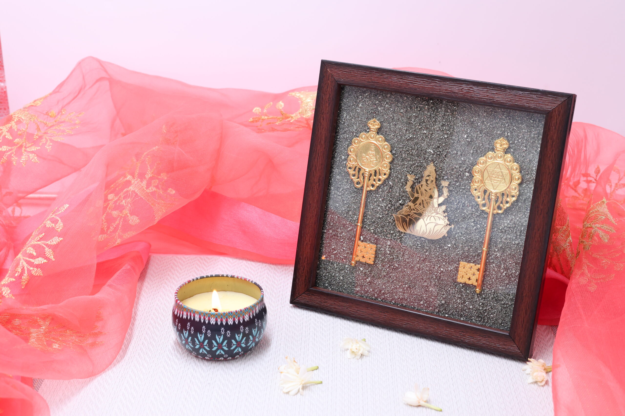 Pyrite Lakshmi Kuber Key - Image 2