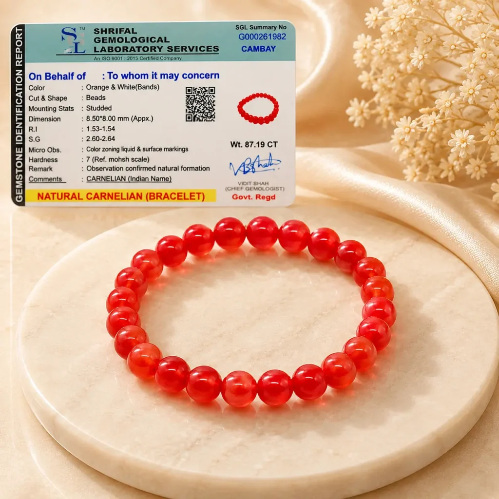 Carnelian Bracelet – image 1