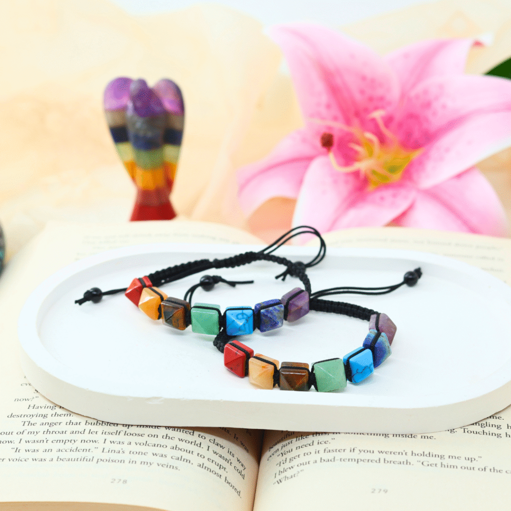 Seven Chakra Adjustable Bracelet – image 2