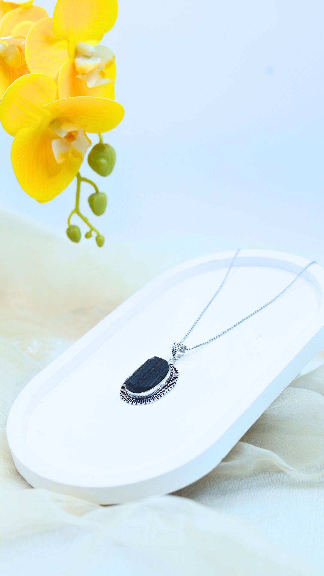 Black Tourmaline Pendant - Image 2