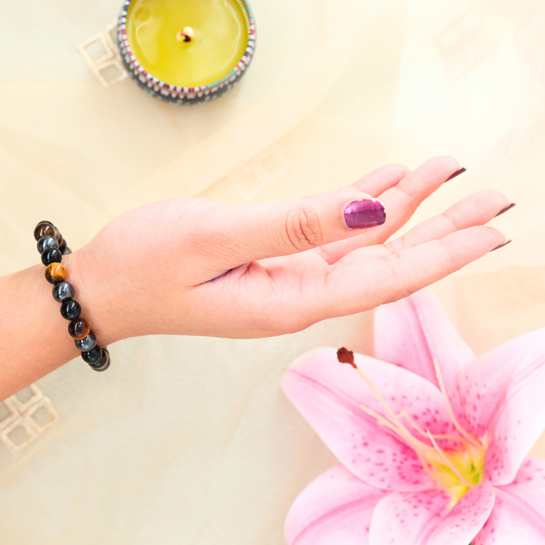 Triple Protection (Tiger's Eye, Hematite, Black Tourmaline) - Image 3